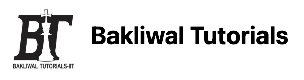 Bakliwal Tutorials